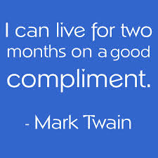Compliment Mark Twain Compliment Mark Twain